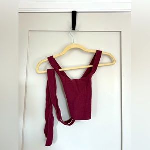 Wilfred tie cross body shirt